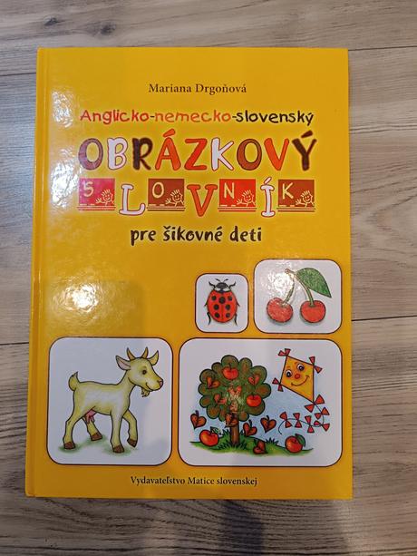 Obrázkový anglicko/nemecky/slovensko slovník,