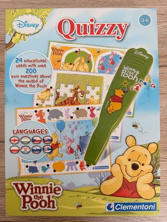 Clementoni hra quizzy - macko pu,