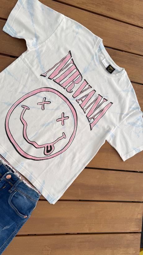 Nirvana tričko, zara,152