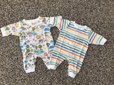 2x overal na spanie , h&m,50