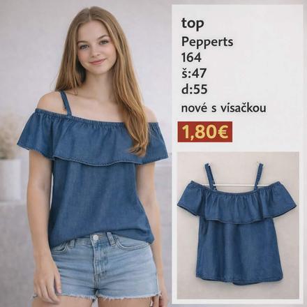 Riflový top, pepperts,164