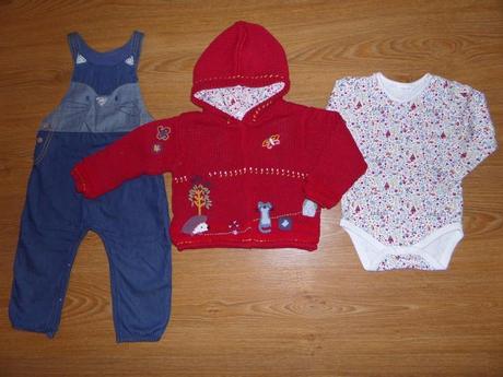 Zateplený pletený sveter, next,92