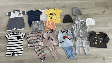 Balík oblečenia veľkosť 62, 50–62