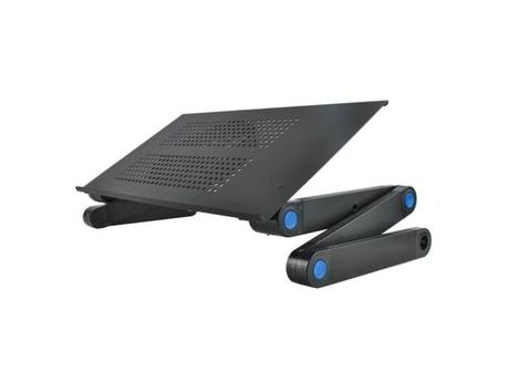 Flexibilný stolík na notebook s ventilátorom, 