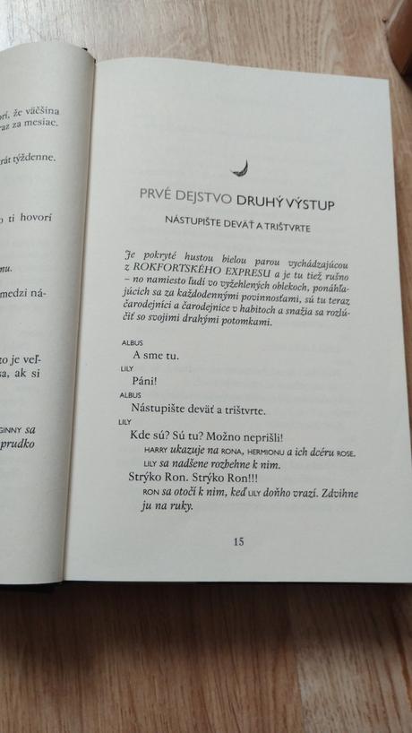 Harry potter a prekliate dieťa - j.k.rowling, 