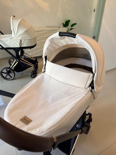 Cybex priam off white vanička 4.0, cybex,cybex priam 4