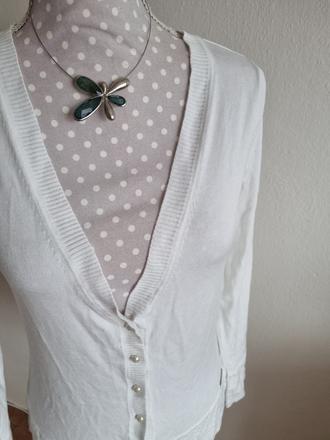 Biely sveter pietro filipi veľ. m, pietro filipi,m