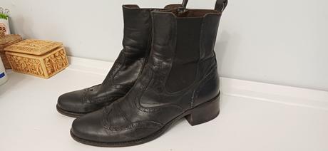Kožené cizmy, 38