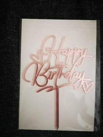 Zápich happy birthday, 