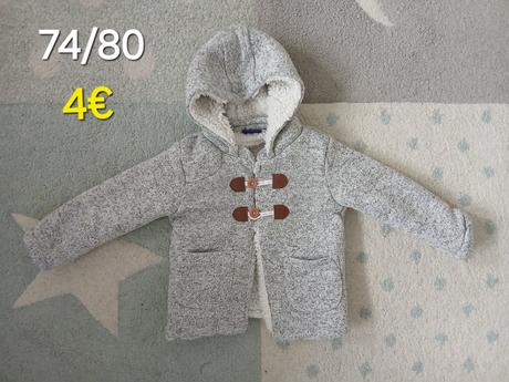 Teddy tepla mikina 80, lupilu,80