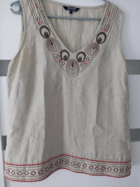 Krasny lanovy top, 42