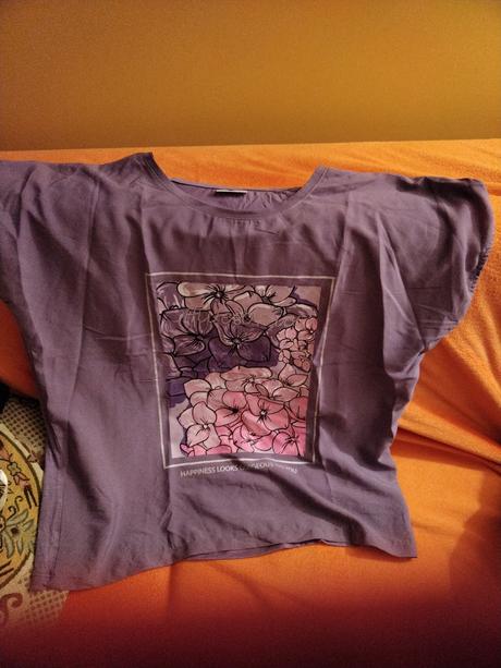 Tričko s kvetmi, xxl