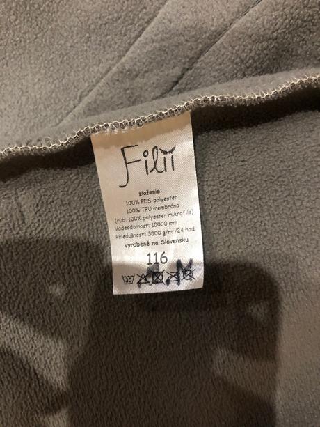 Filli softshell atypicky strihana, 116