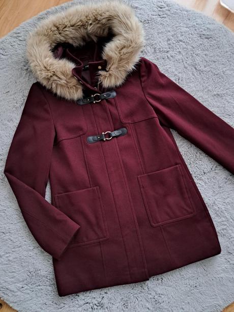 Prekrásny kabat od zn. fred&flo, farba tejto jesen, 34