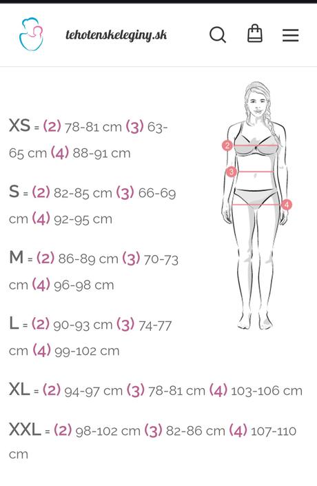 Slovenske tehotenske leginy 2ks, l