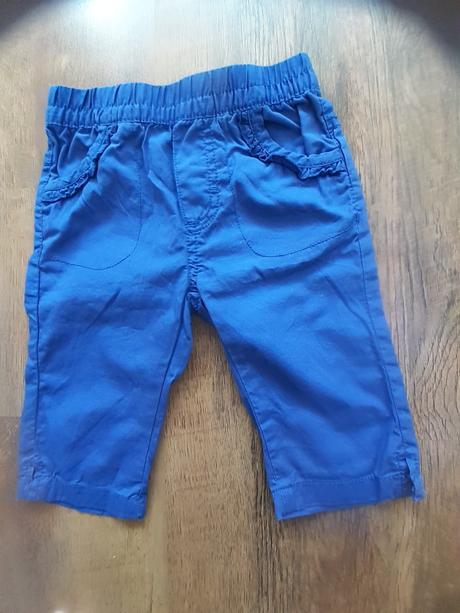 3/4 letne nohavice pre dievcatko na 12-18mes., fagottino,80