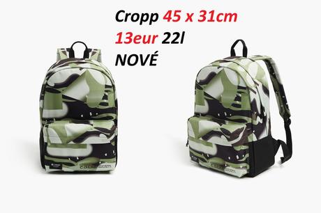Ruksak cropp, nákupná džínsová taška hm, cropp