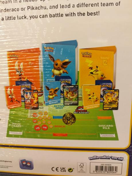 Pokemon battle academy board game + cards nsp24, 