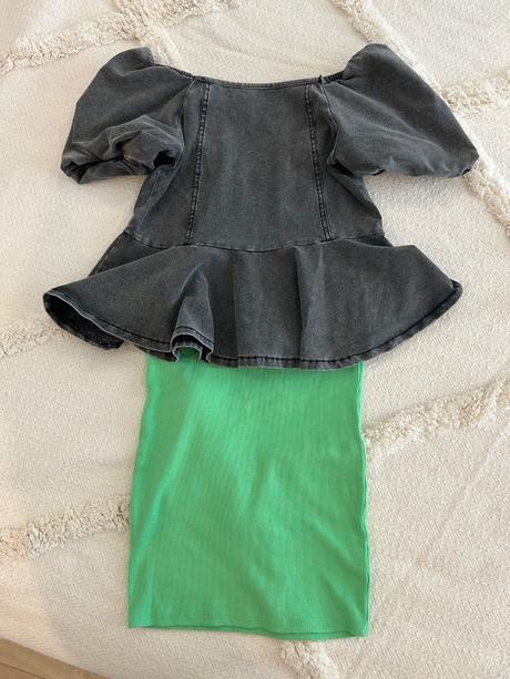 Tričko- tunika, h&m,140