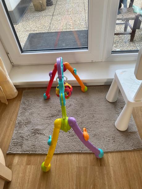 Playgro - hrazdička so závesnými hračkami, 