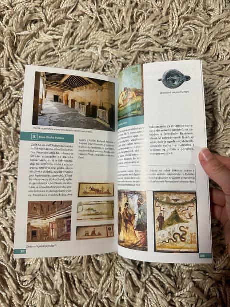 Viděl jsem pompeje sprievodca po pompejach + map,