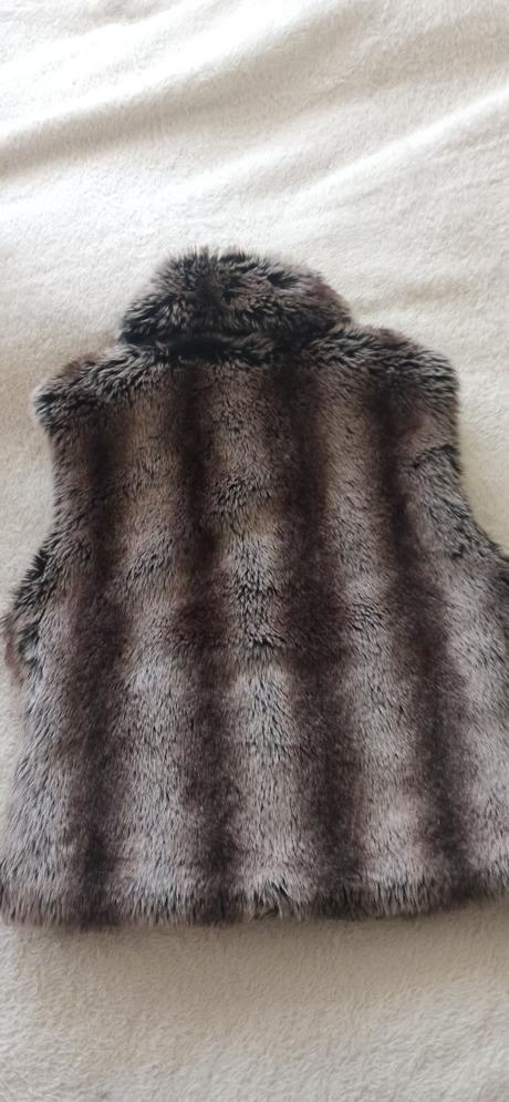 Kožušinová vesta, s