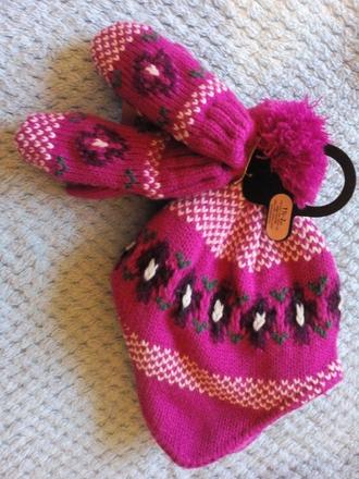 Nová čiapka s rukavicami s visačkou, f&f,86