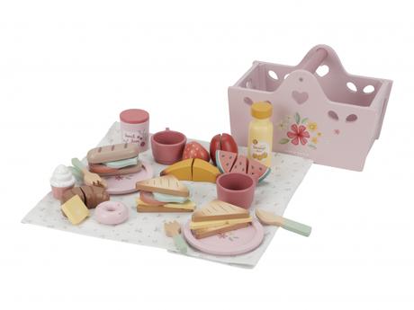 Little dutch sada na piknik drevená,