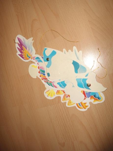 Papierovy - skladaci drak,