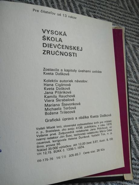 Vysoka skola dievcenskej zrucnosti, 