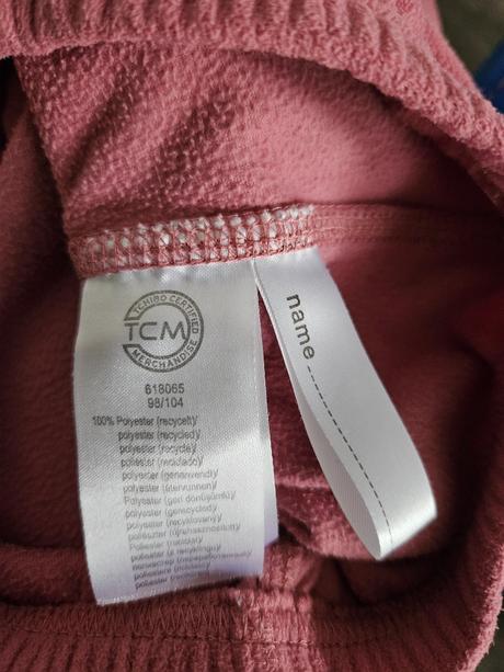 Flísové tepláčiky tchibo 98/104, tcm,98