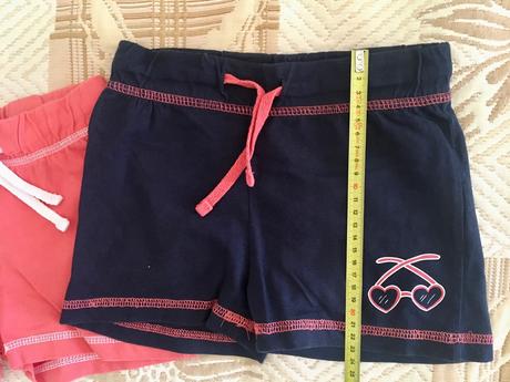 Dievčenské šortky lupilu 98/104 2ks, lupilu,98