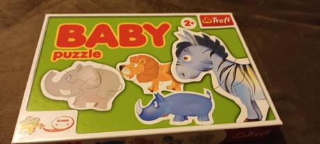 Baby puzzle - zvieratká,