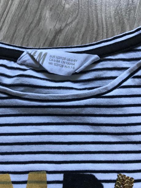 Tričko simply 6-8 rokov, h&m,128