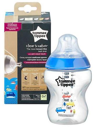 Tommee tippee 225016 fľaša c2n bez bpa modrá, 260, tommee tippee