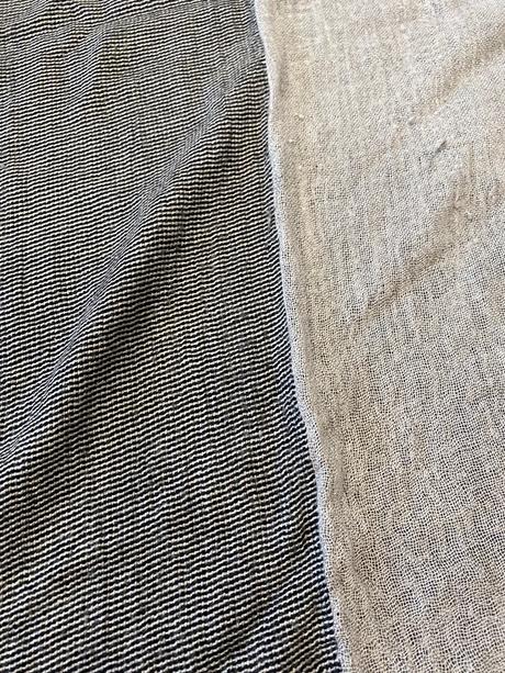 Čiernobiely šál - unisex, 