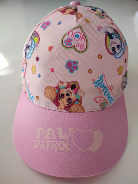 Dievčenská šiltovka paw patrol, veľ.52, 98 / 104 / 110 / 116