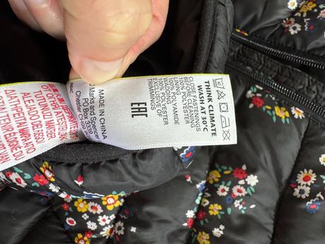 Prechodna bunda dievcenska, s dopor. postou, marks & spencer,134