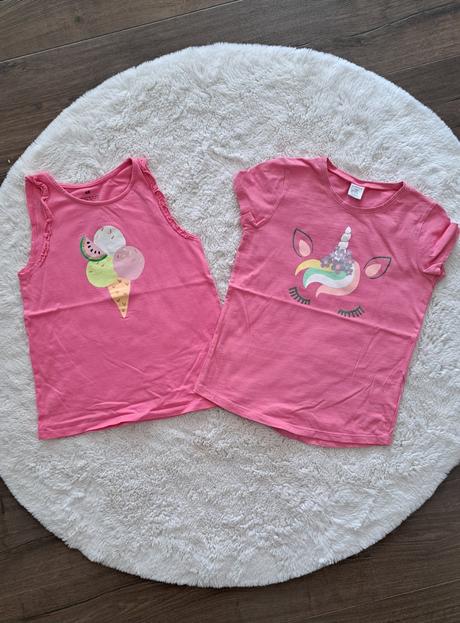 Tričká krátky rukáv 134/140, 134