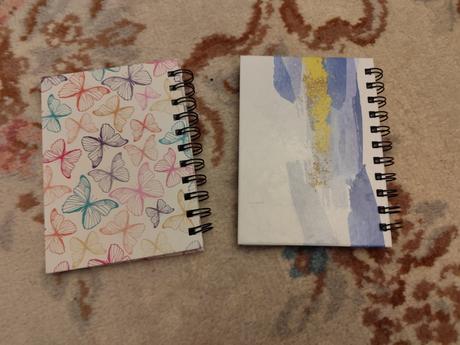 2ks špiralových zošitov,