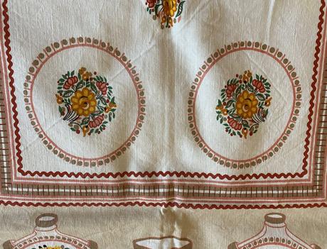 Ľanový obrus s potlačou 138x106cm, 