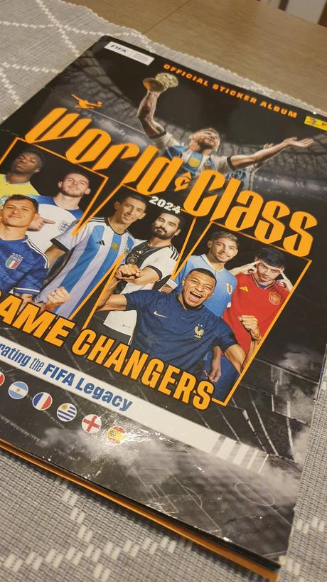 Nálepky do albumu world class, 