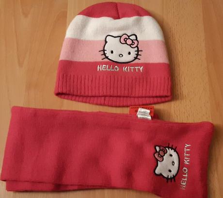Set čiapka šálik, hello kitty,116