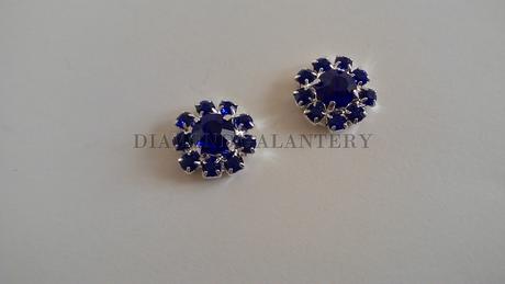 Ozdobné štrasové kamienky 12 mm, 