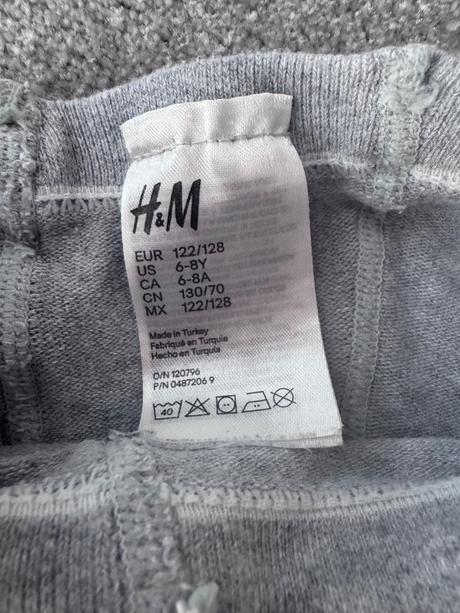 Pančuchy, tielko, boxerky 8-9 rokov, h&m,122