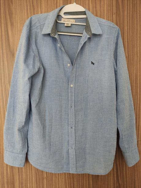 Svetlo-modrá košeľa, h&m,170
