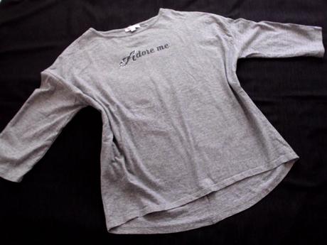 Oversize tričko nice& chic, m