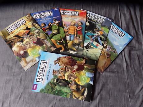 Animalia rozprávky 5 dvd,