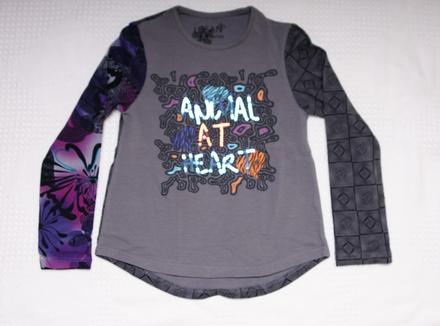 T424-061 losan dievčenské tričko, losan,164