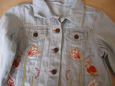 Dievčenská riflová bundička, 98/104, 98